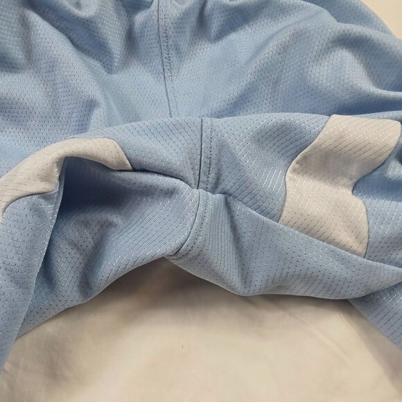 Nike Dri Fit Boys Medium Blue White Athletic Shorts Standard Fit Activewear - Picture 6 of 10